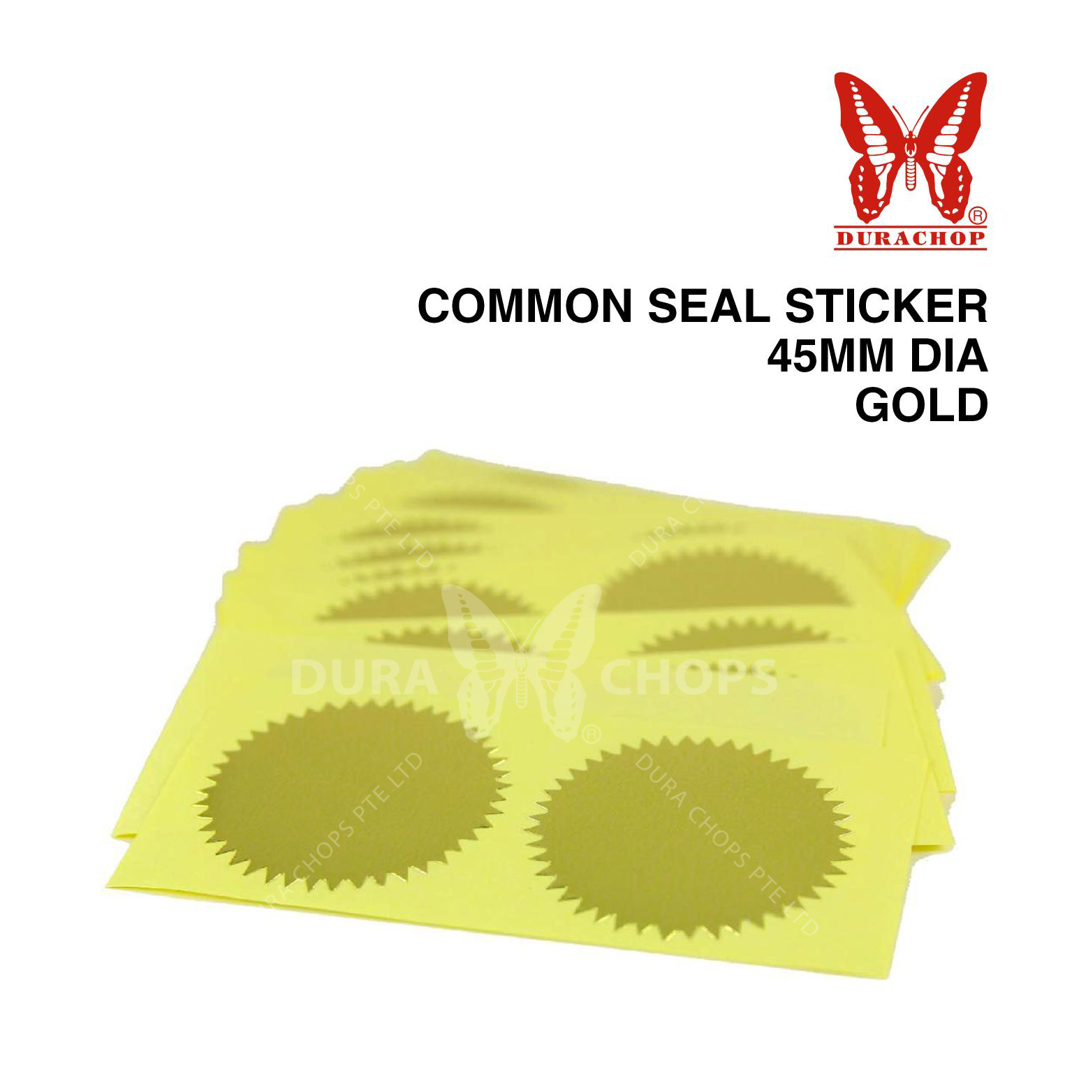 Common Seal Sticker - GOLD