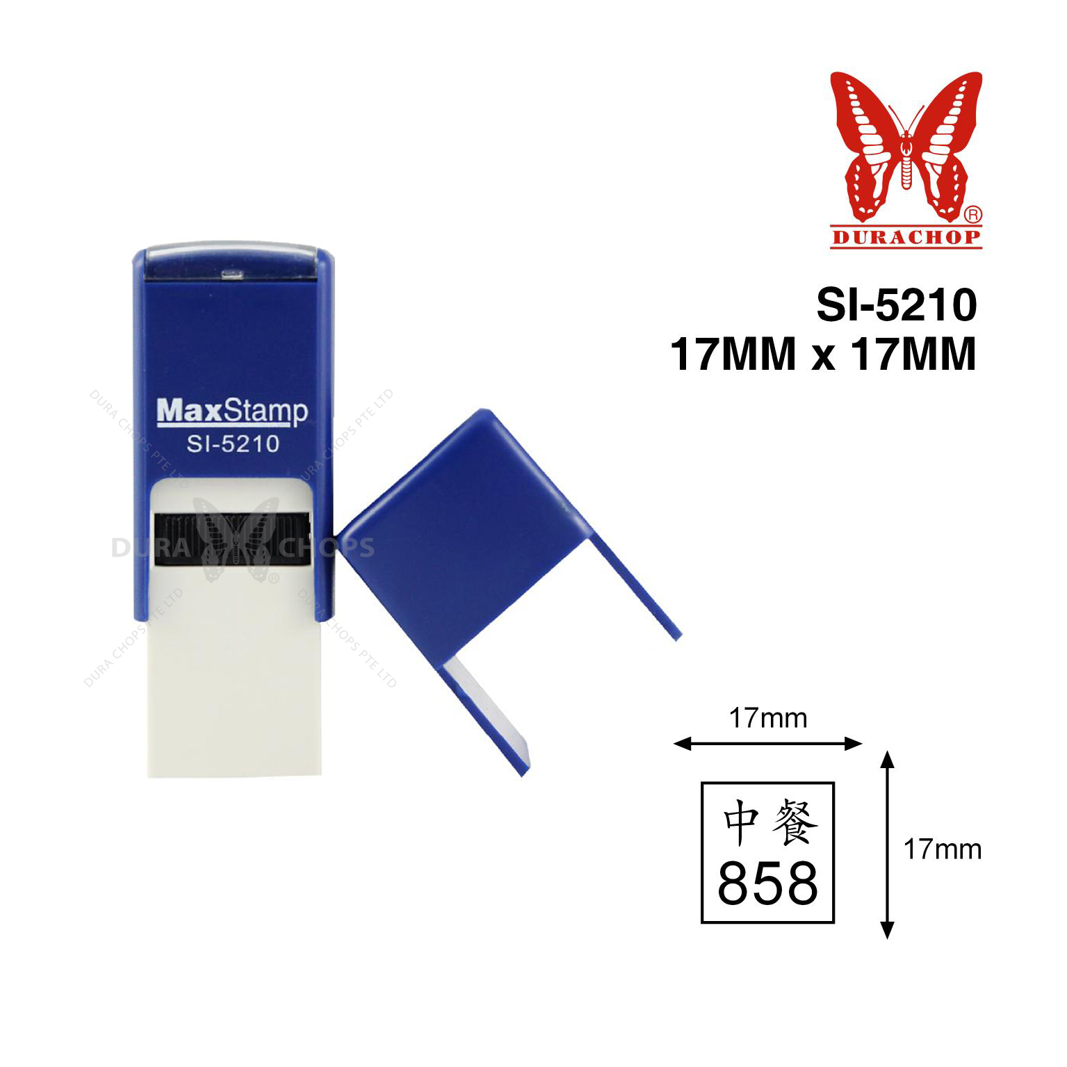 MAX SI-5210 - 17 x 17mm (ONLY BLUE COLOUR)