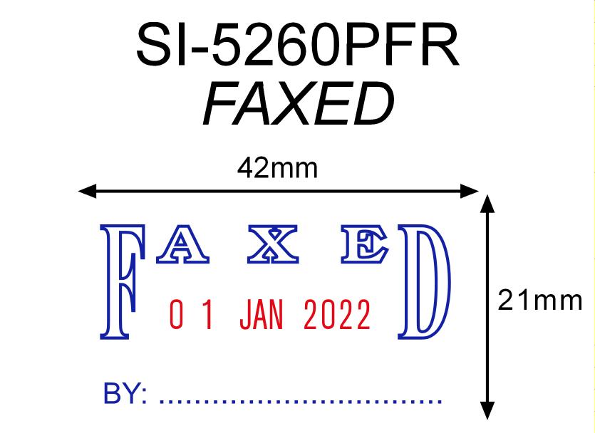 SI-5260PFR FAXED