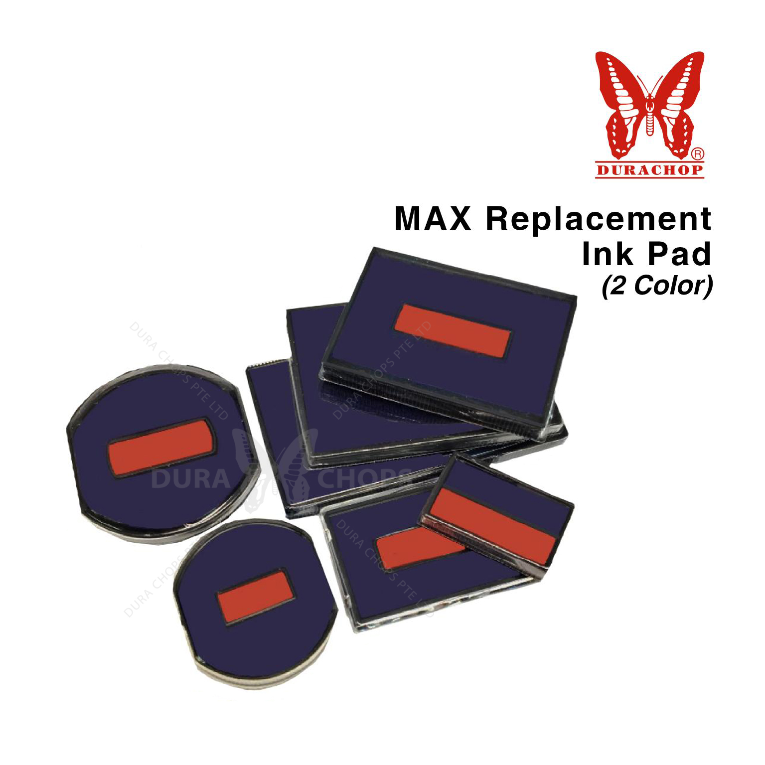 MAX Replacement Ink Pad (2 Color)