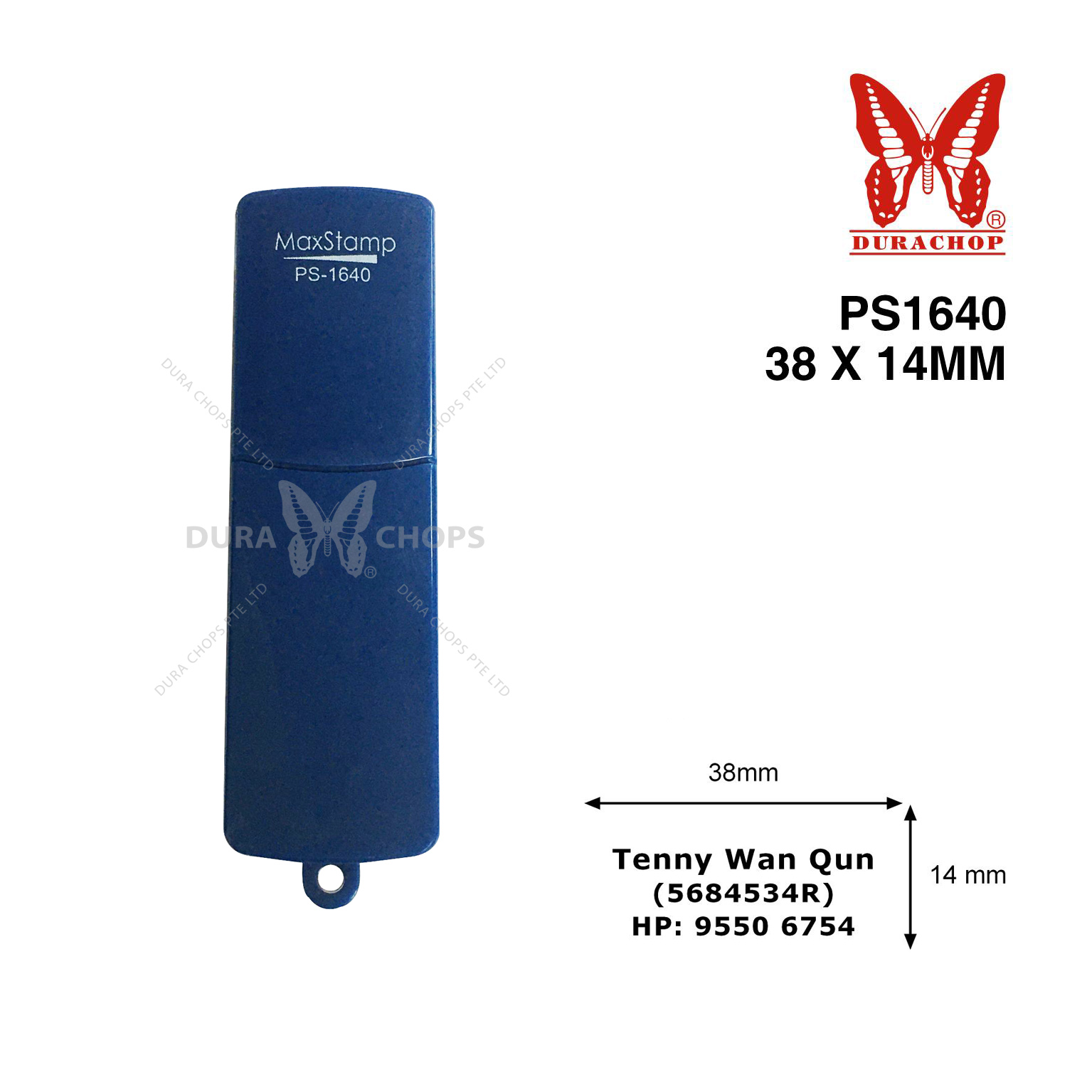 MAX PS1640 - 14 x 38mm (with BLUE casing only)