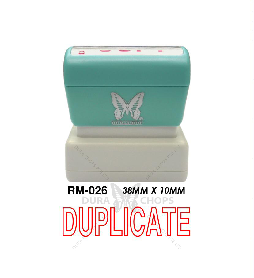 RM-026 - DUPLICATE