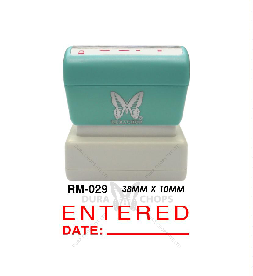 RM-029 - ENTERED DATE