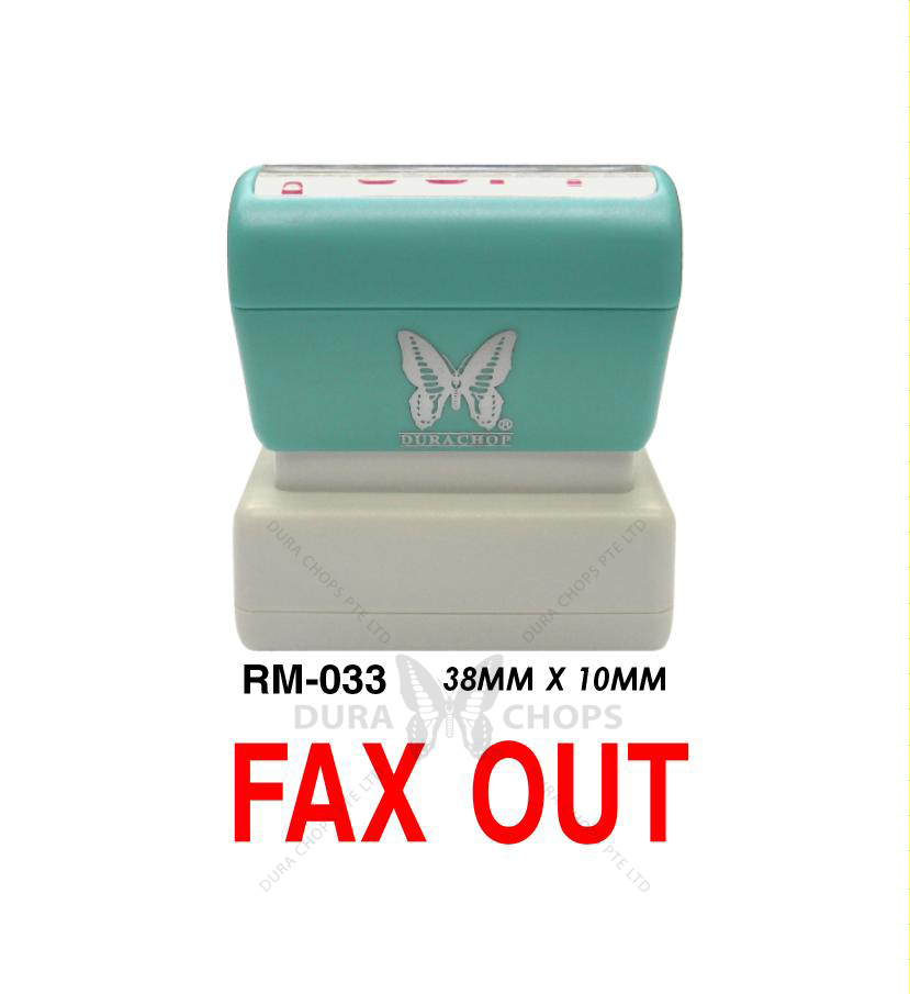 RM-033 - FAX OUT