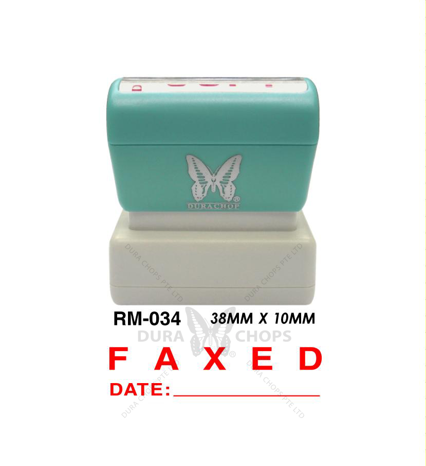 RM-034 - FAXED DATE