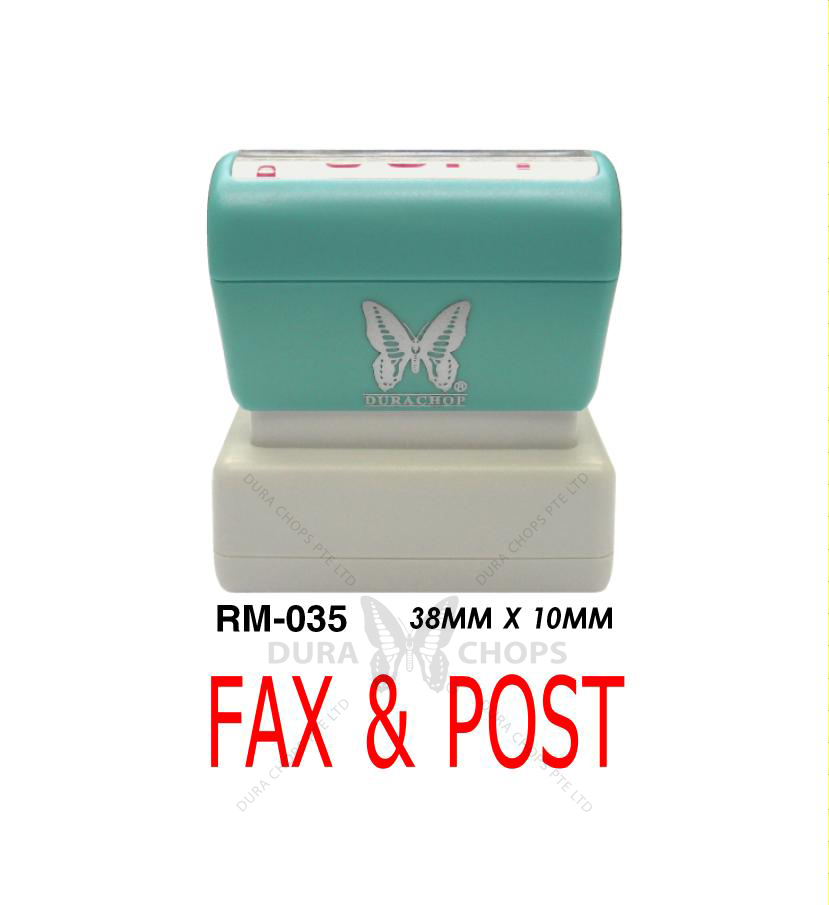 RM-035 - FAX & POST