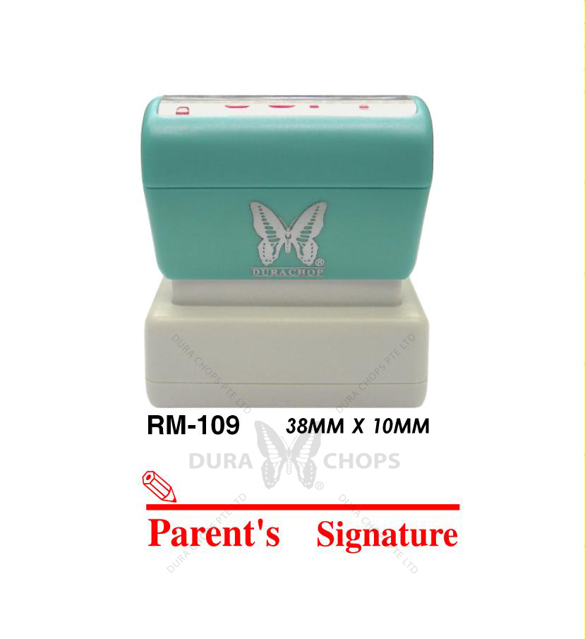 RM-109 - PARENT'S SIGNATURE