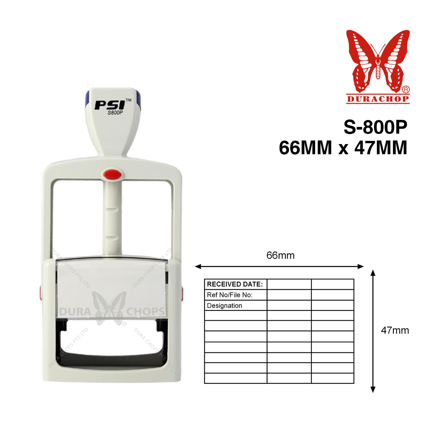 MAX S-800P - 47 x 66mm